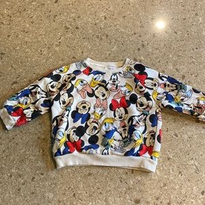 Zara Disney Toddler Sweatshirt